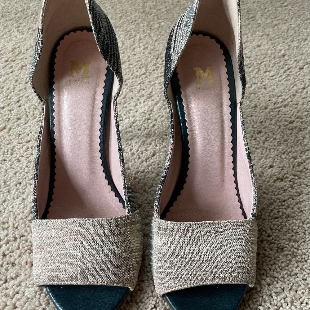 M Missoni Heels